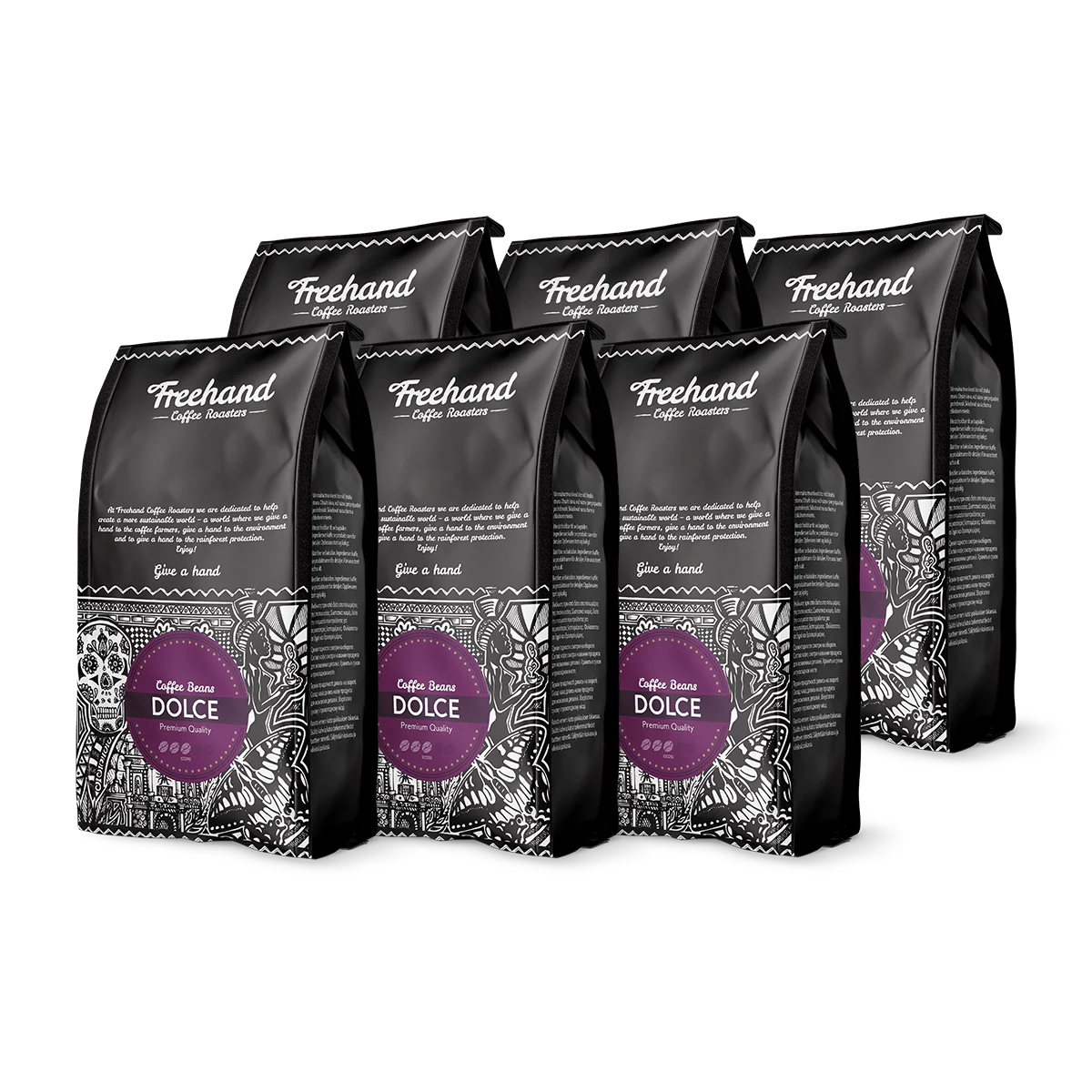 Freehand Dolce Kaffebønner Smagskasse - Freehand Coffee Kaffebord