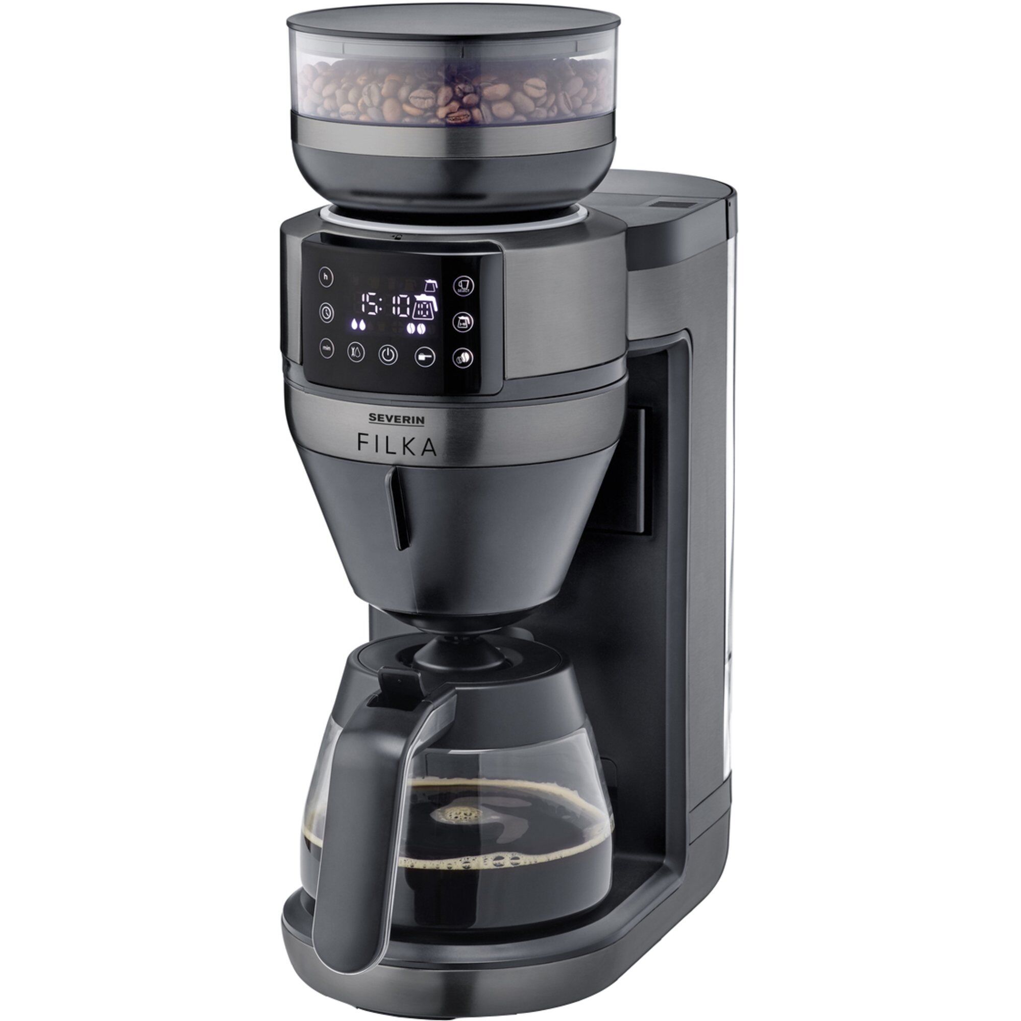 Filka Helautomatisk Kaffemaskine - Severin Kaffebord  - 4008146044267