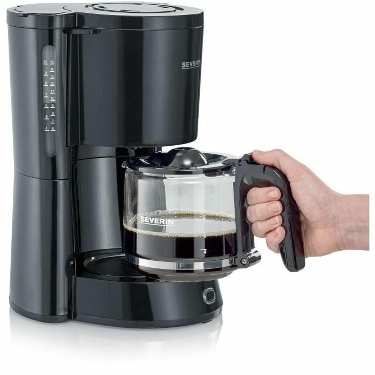 Sort Kaffemaskine Severin 1000 - Severin Kaffebord  - 4008146029011