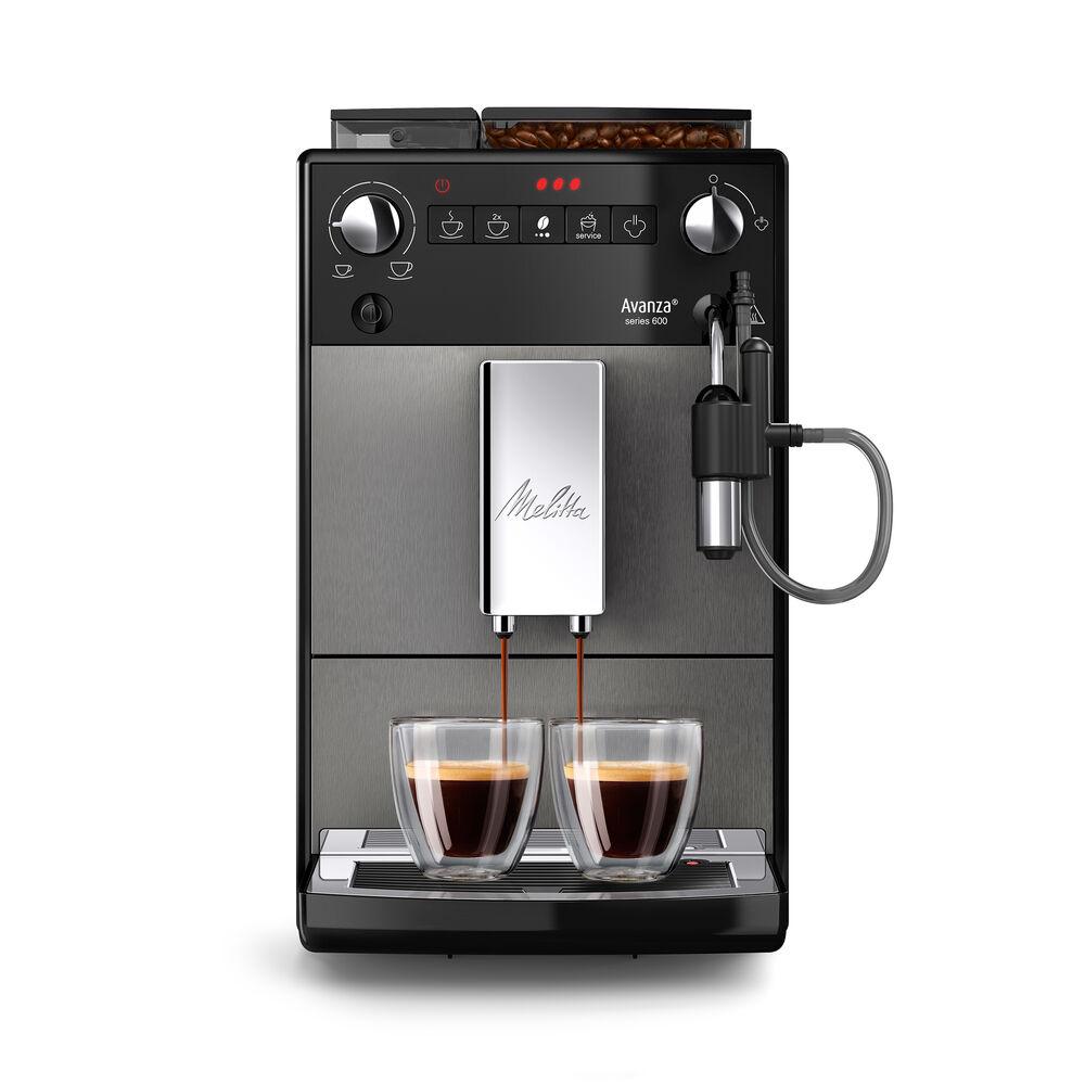Kaffemaskine Melitta 6767843 Titanium 1450 Bar - Melitta Kaffebord  - 4006508222100