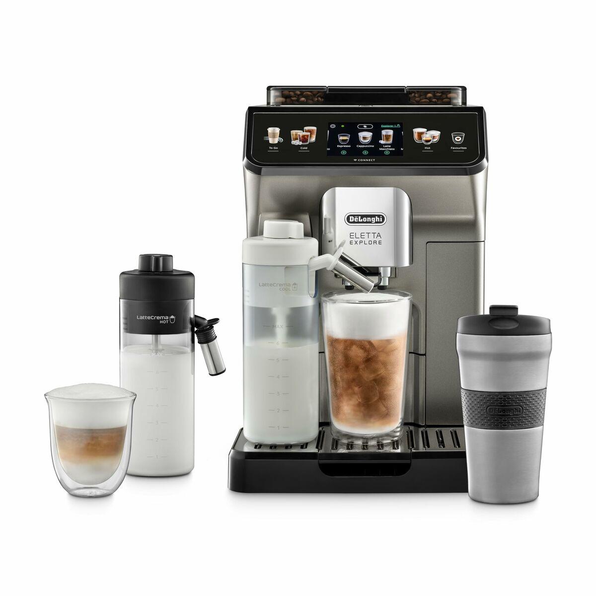 Sort Superautomatisk Kaffemaskine Delonghi Ecam 450 1450 - Delonghi Kaffebord  - 8004399026186