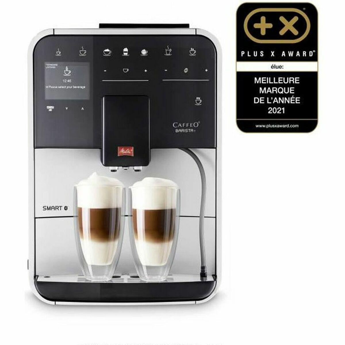 Superautomatisk Kaffemaskine Melitta Barista Smart Sølvfarvet 1450 Bar - Melitta Kaffebord  - 4006508217694