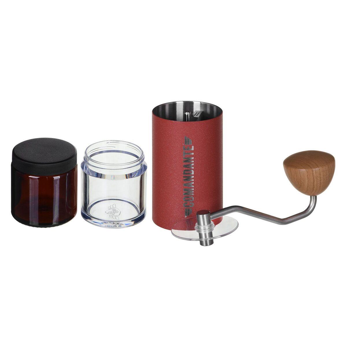 Kaffemølle Comandante C40 Mk4 Orange Lys Brun - Kaffebord  - 4260113437681