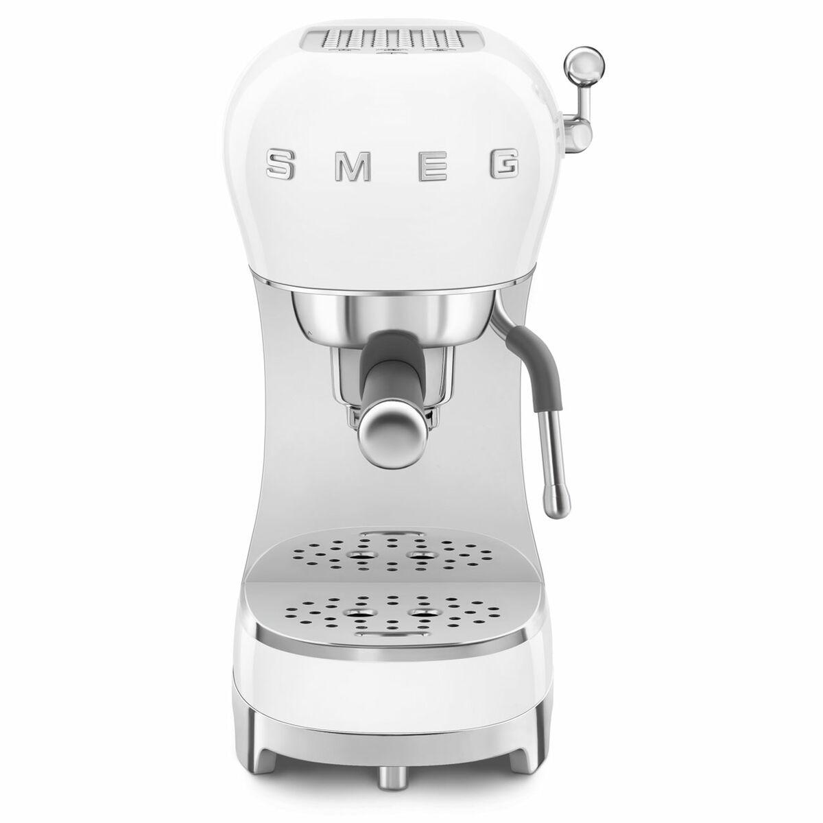 Hvid Drip Coffee Machine Smeg Style Ecf02wheu 1350 - Kaffebord  - 8017709324810