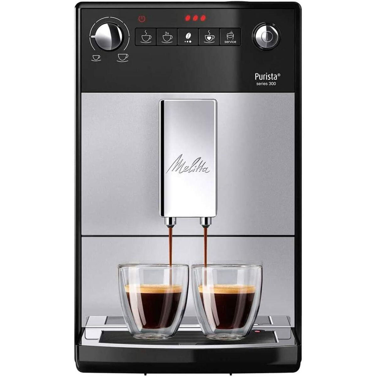 Superautomatisk Kaffemaskine Melitta F230 101 Sølvfarvet 1450 Bar - Kaffebord  - 4006508221608