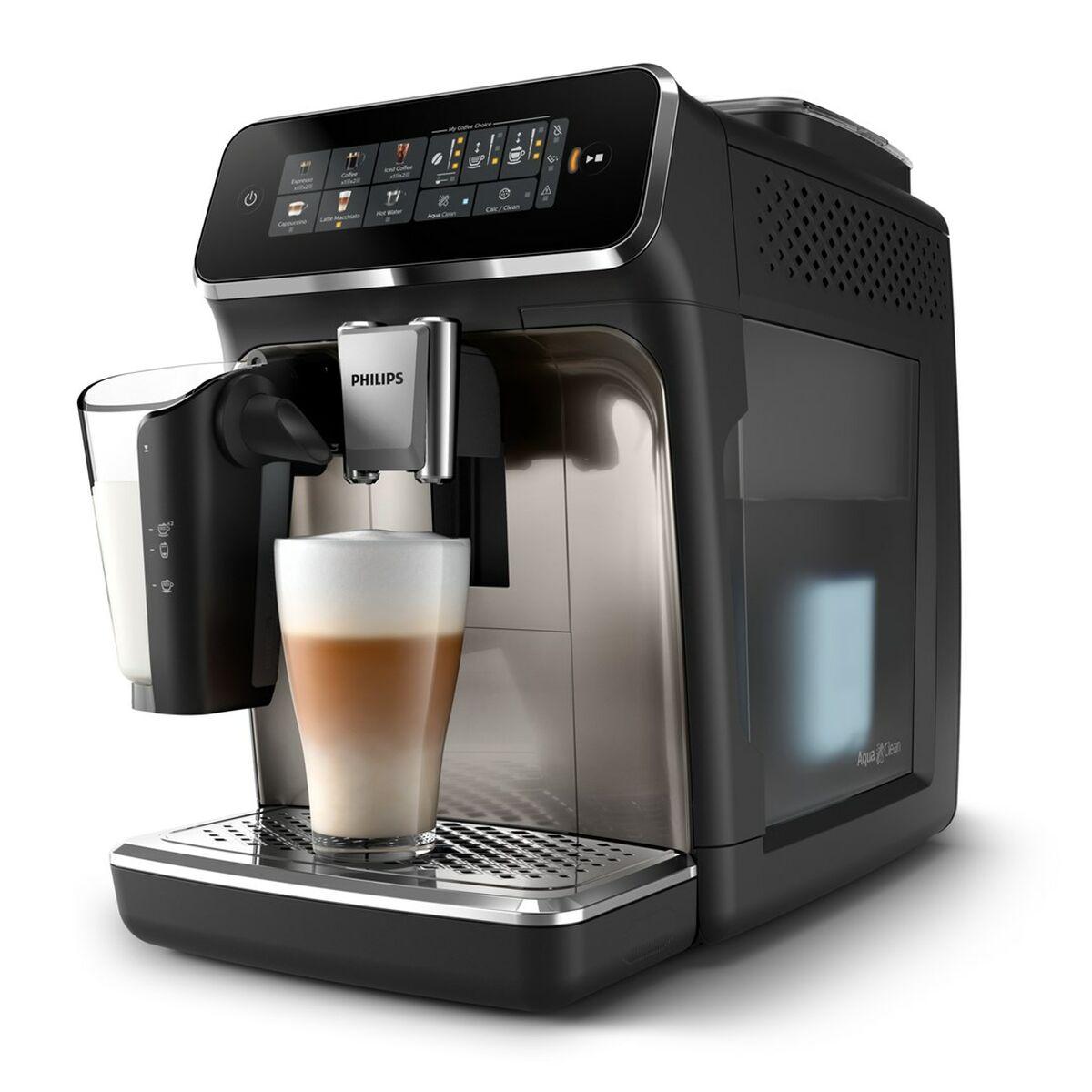 Sort Superautomatisk Kaffemaskine Philips Ep3347 Krom 1500 230 Bar 275 - Kaffebord  - 8720389027673