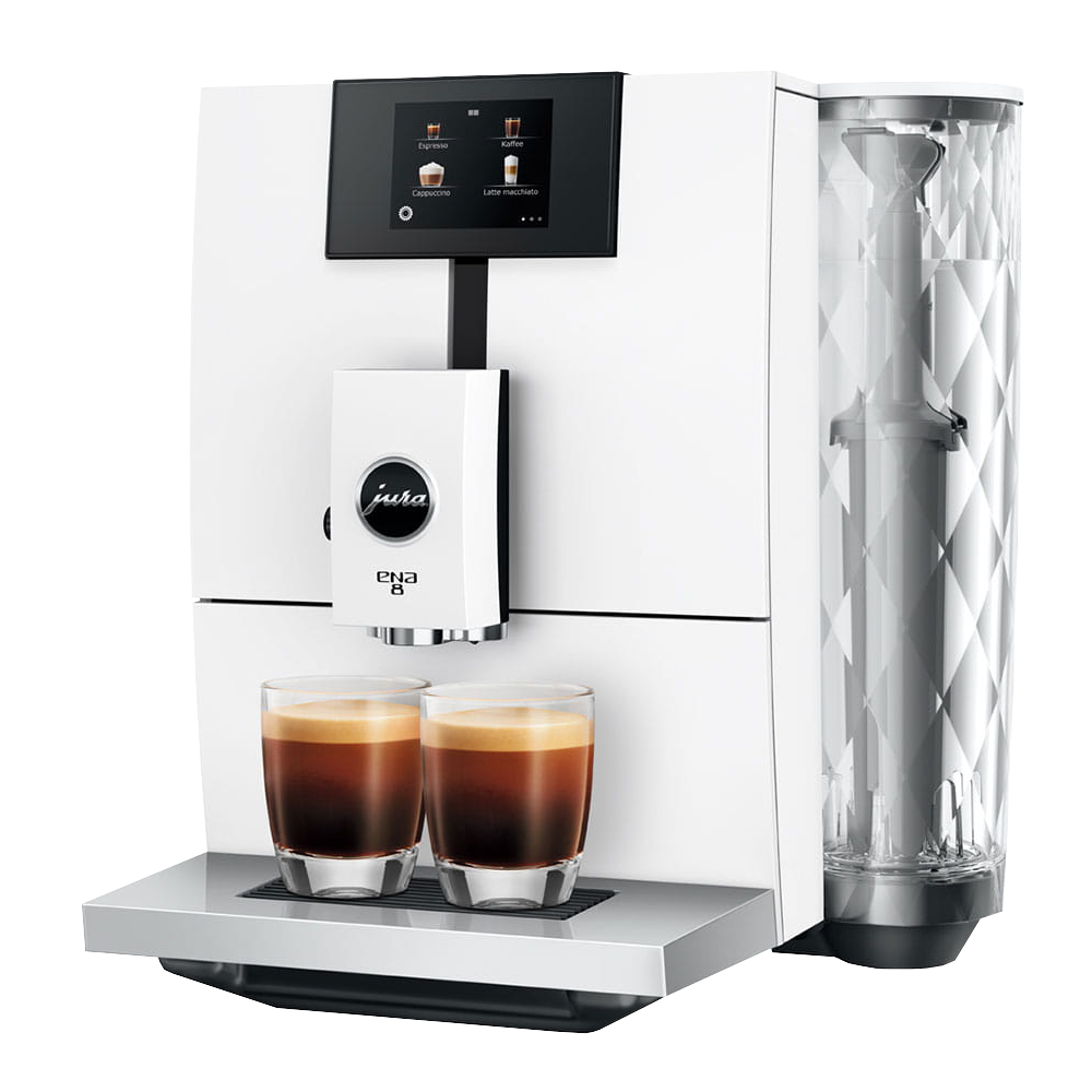 Hvid Jura Ena Kaffe Smagskasse & Rengøringskit - Jura Kaffebord