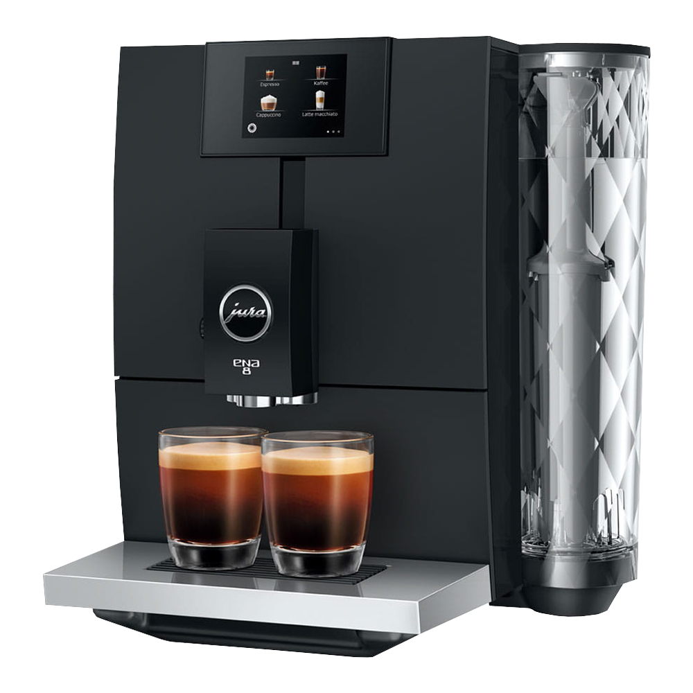 Sort Jura Ena Kaffe Smagskasse & Rengøringskit - Jura Kaffebord