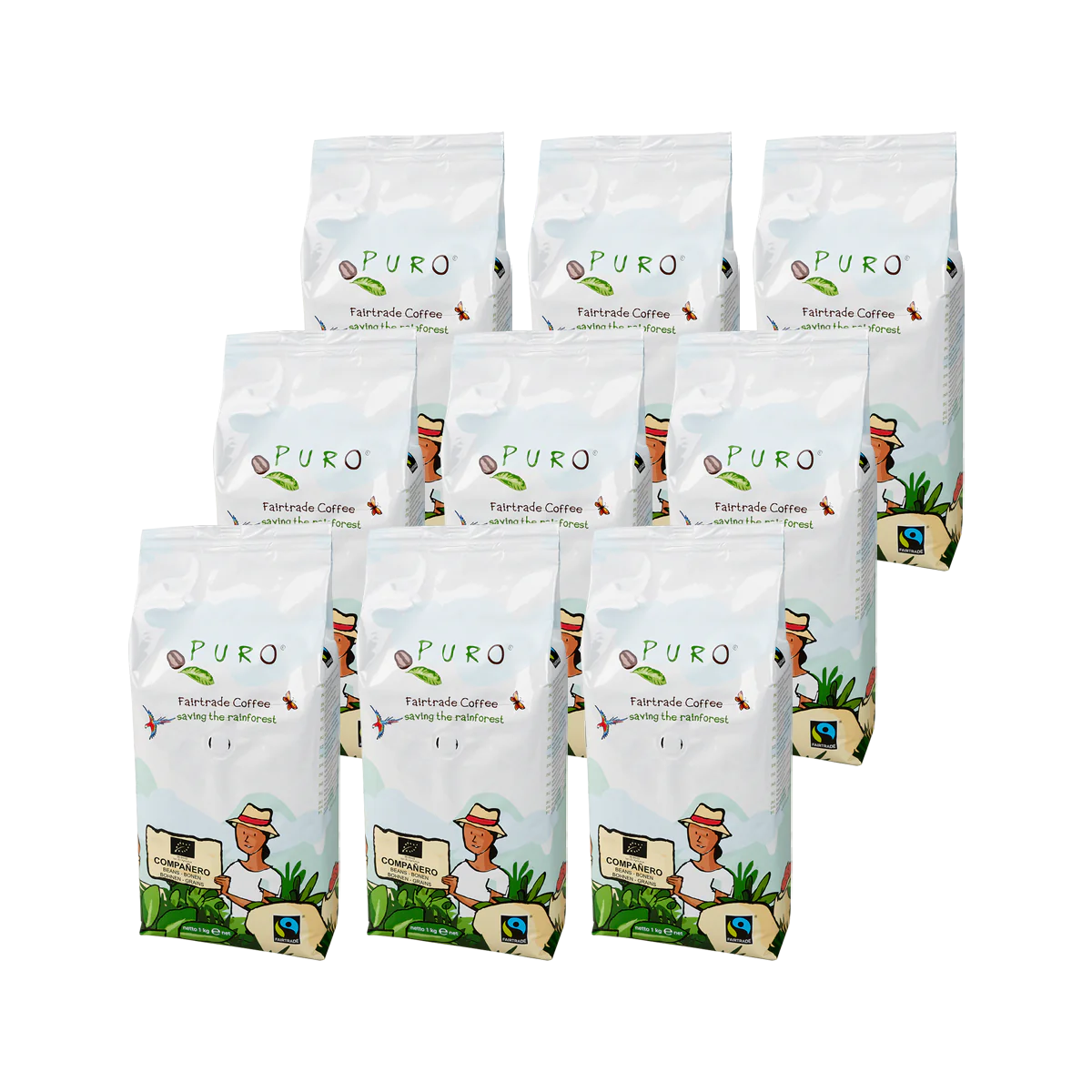 Puro Compaero Kaffebønner Smagskasse - Puro Kaffebord